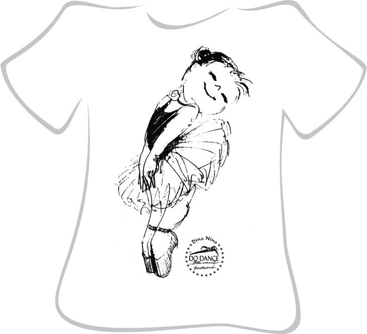 T-shirt Lady of the Camelias