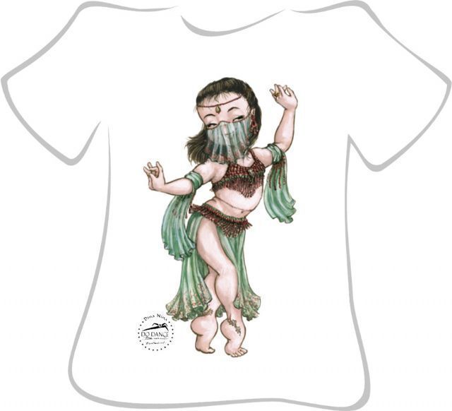 T-shirt Dina Nina learns belly dancing